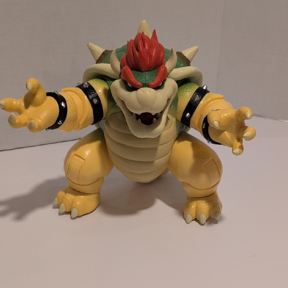 Nintendo Bowser Super Mario MovieAction Figure - Dire Breathing Effect 7"